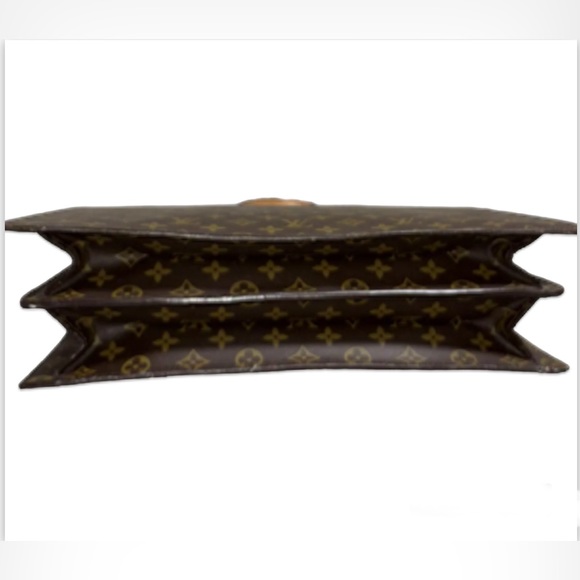 Louis Vuitton Fermoir Serviette Business Briefcase With Key & Box in EUC 💼 - Picture 5 of 16